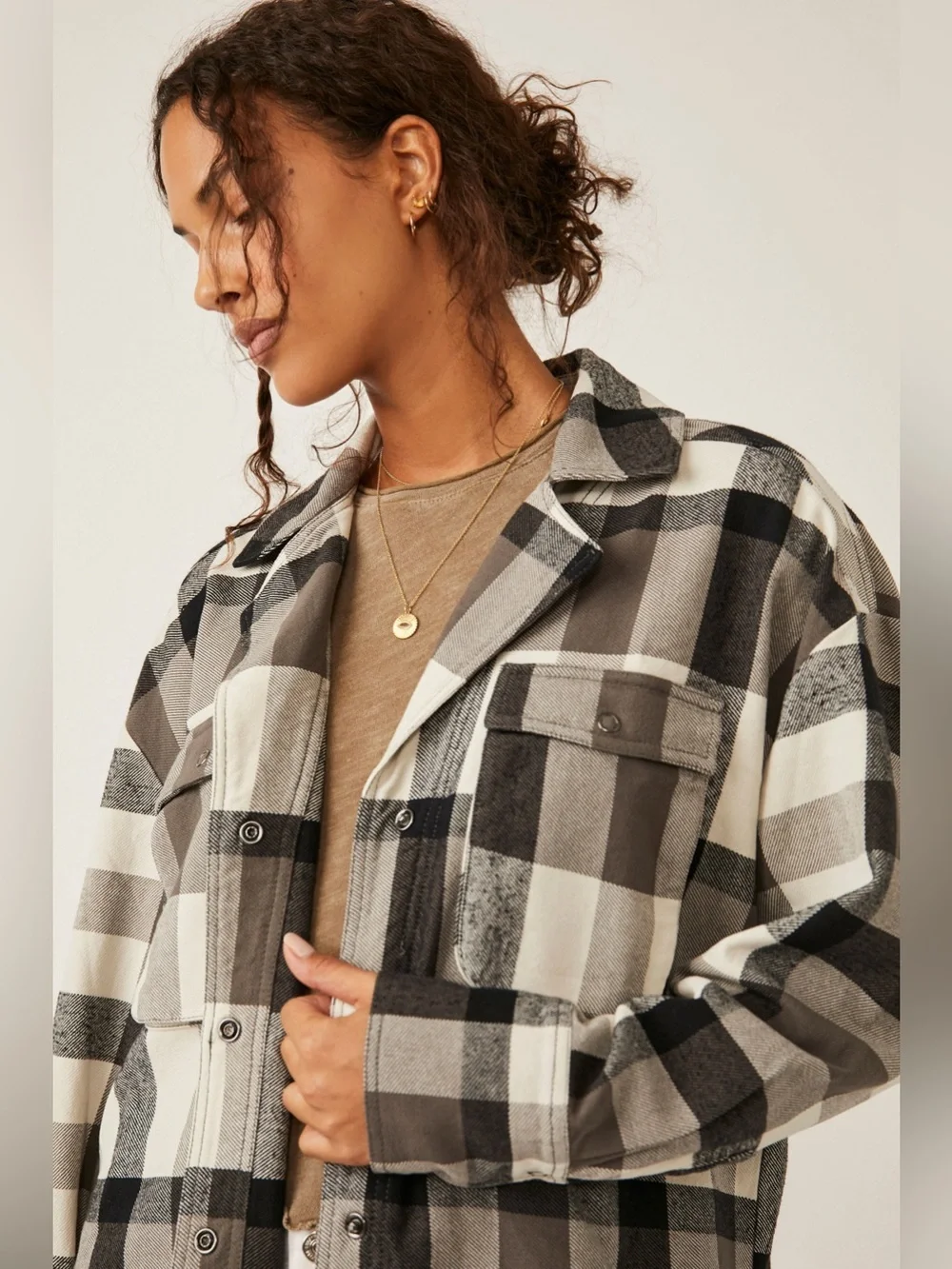We The Free by Free People Izzie Cargo Top Size Medium